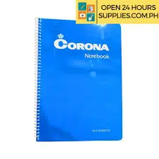Corona Notebook 